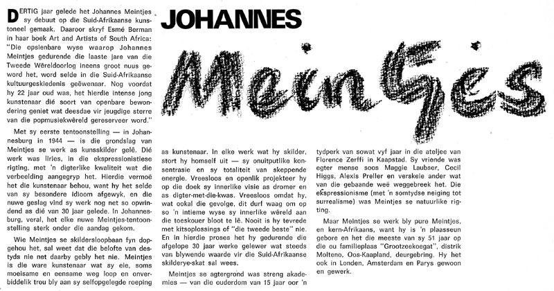 Johannes Meintjes